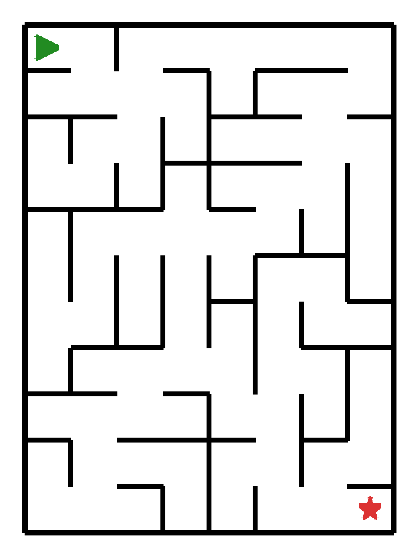 Labyrinth-Rätsel Labyrinth (schwer) für Kindergarten aus der Kategorie Labyrinth - kostenlos ausdrucken