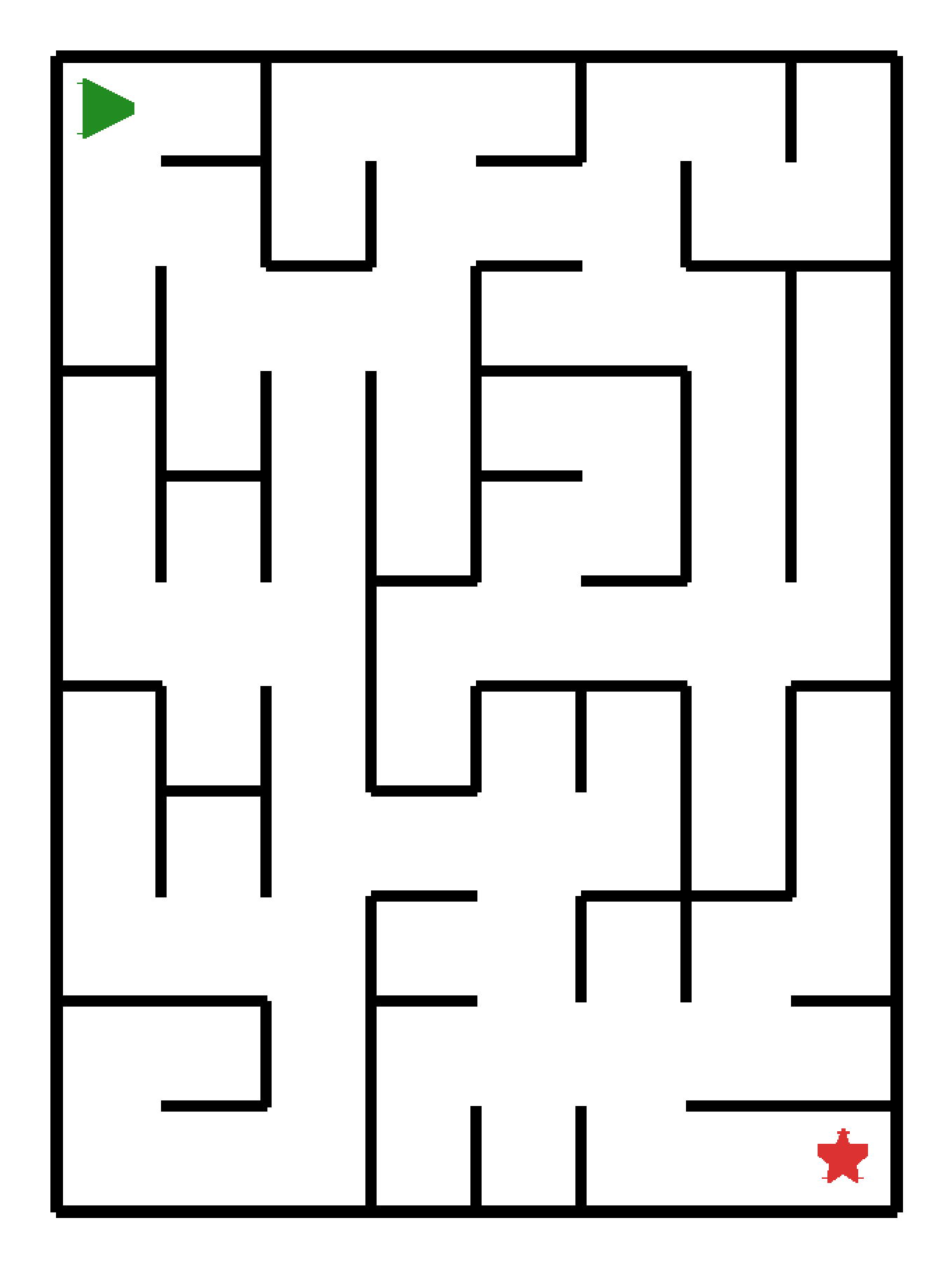 Labyrinth-Rätsel Labyrinth (schwer) für Kindergarten aus der Kategorie Labyrinth - kostenlos ausdrucken
