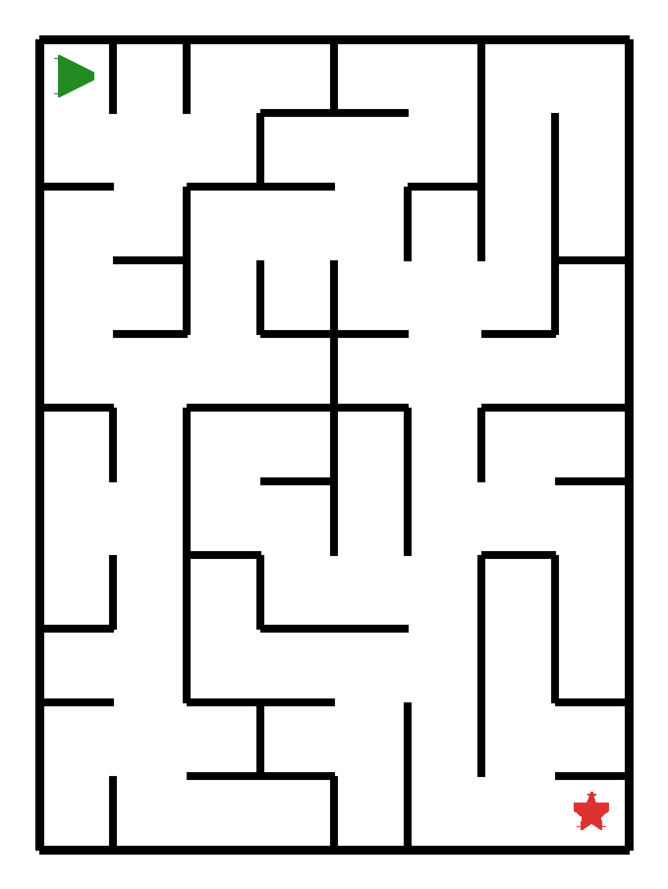 Labyrinth-Rätsel Labyrinth (schwer) für Kindergarten aus der Kategorie Labyrinth - kostenlos ausdrucken