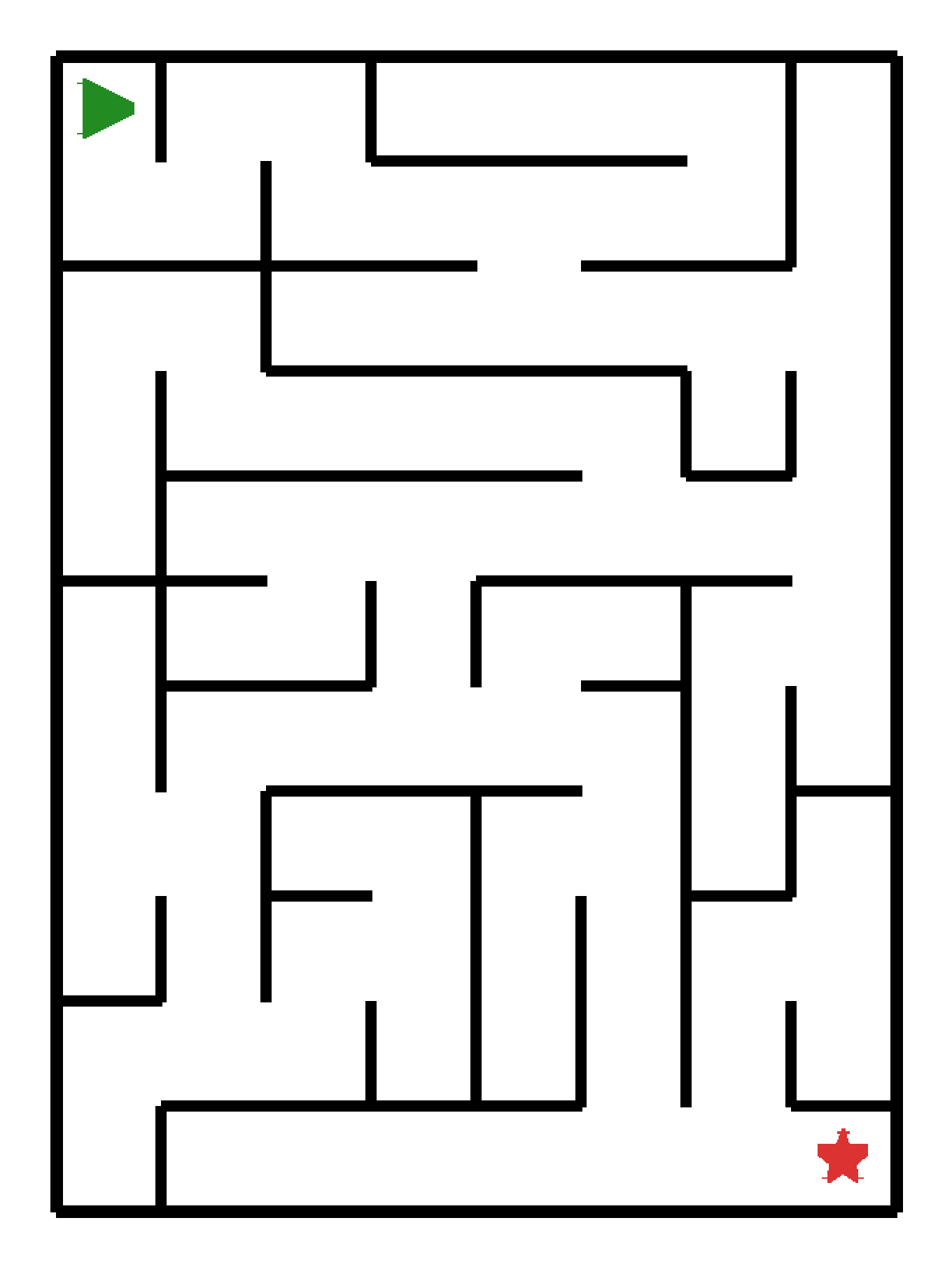 Labyrinth-Rätsel Labyrinth (schwer) für Kindergarten aus der Kategorie Labyrinth - kostenlos ausdrucken