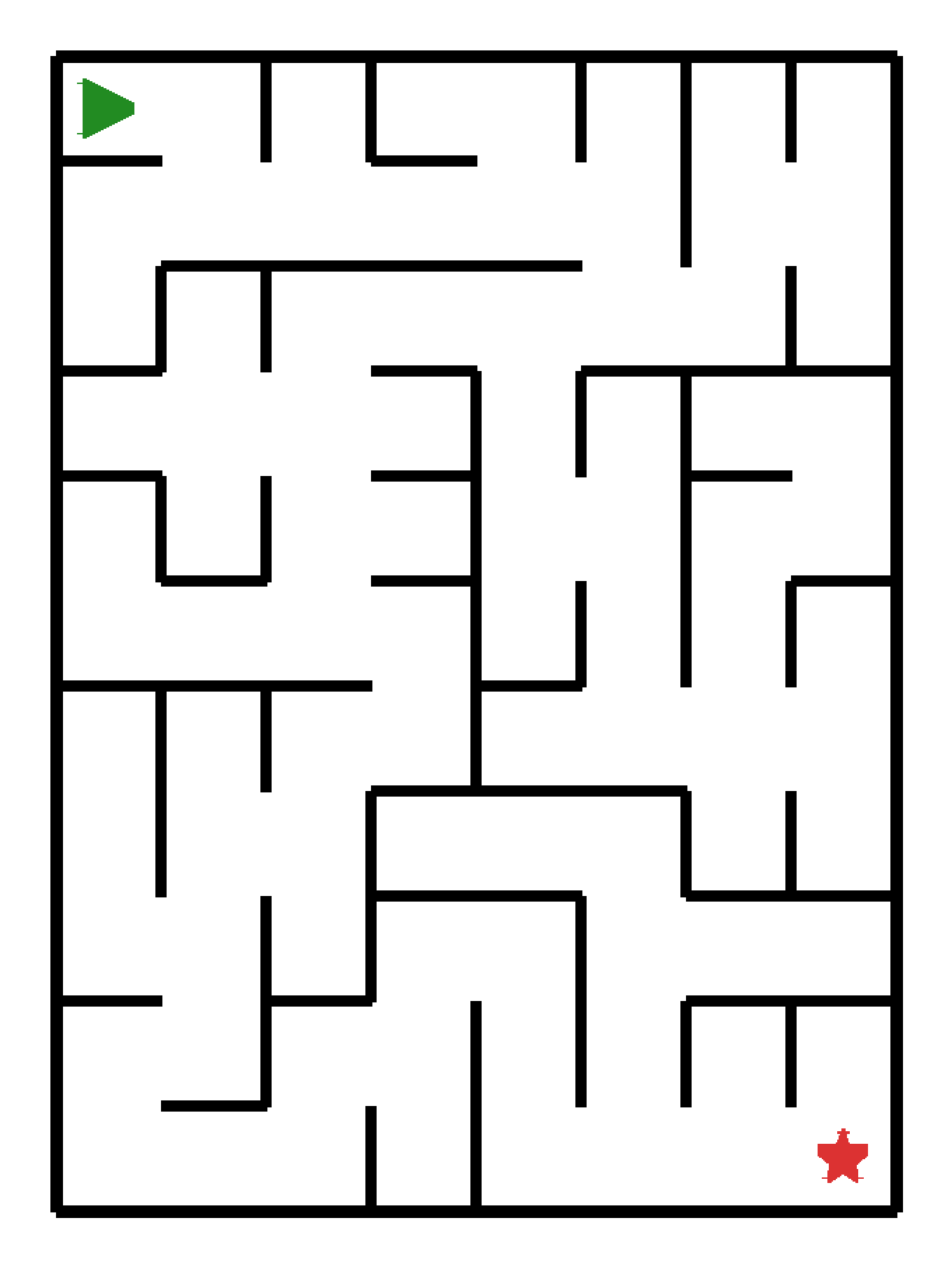 Labyrinth-Rätsel Labyrinth (schwer) für Kindergarten aus der Kategorie Labyrinth - kostenlos ausdrucken