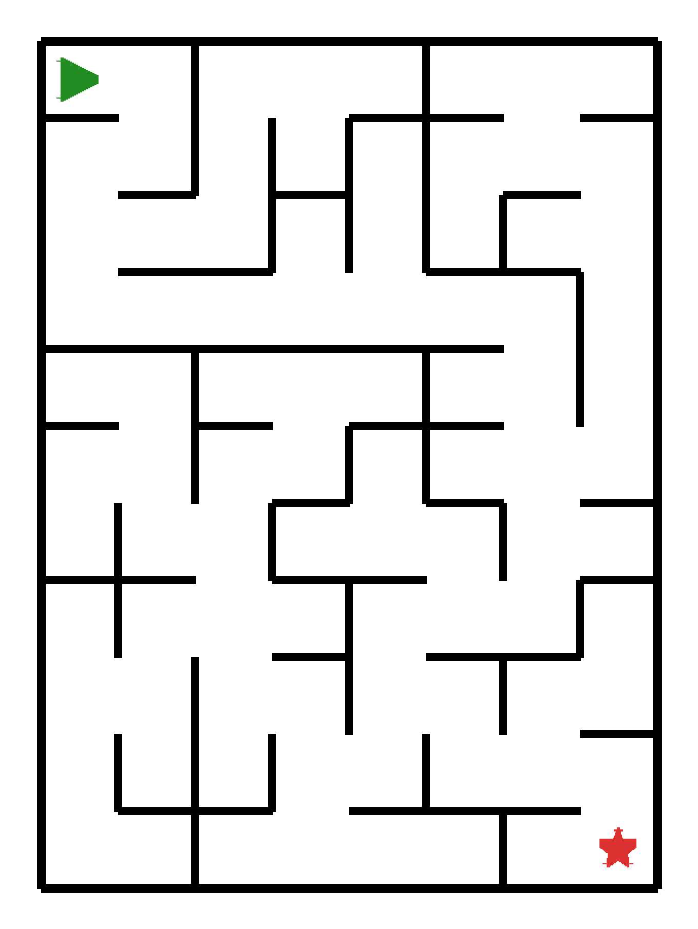 Labyrinth-Rätsel Labyrinth (schwer) für Kindergarten aus der Kategorie Labyrinth - kostenlos ausdrucken