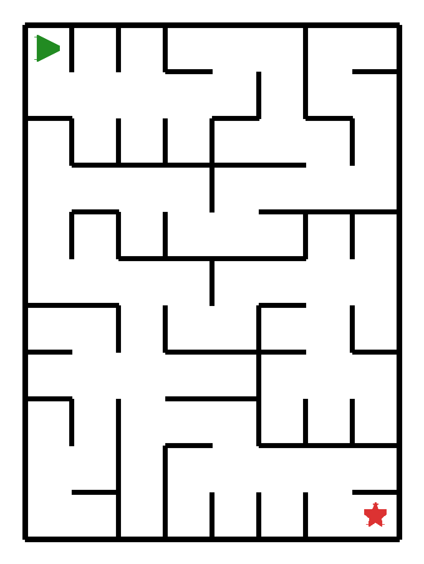 Labyrinth-Rätsel Labyrinth (schwer) für Kindergarten aus der Kategorie Labyrinth - kostenlos ausdrucken