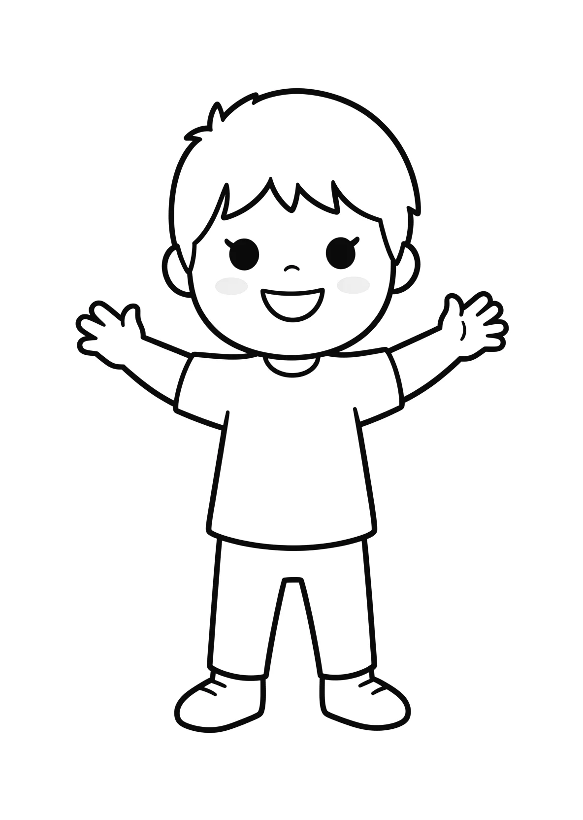 Ausmalbild Blitz - einfaches Ausmalbild für Kinder aus der Kategorie Natur - kostenlos ausdrucken