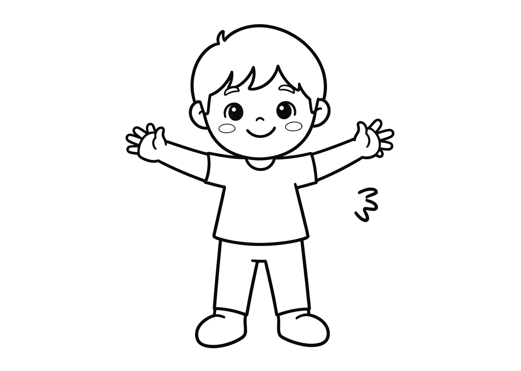 Ausmalbild Honig - einfaches Ausmalbild für Kinder aus der Kategorie Essen - kostenlos ausdrucken