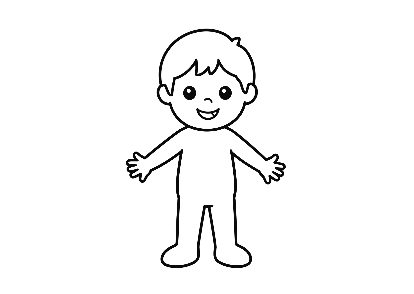 Ausmalbild Komet - einfaches Ausmalbild für Kinder aus der Kategorie Sonstiges - kostenlos ausdrucken