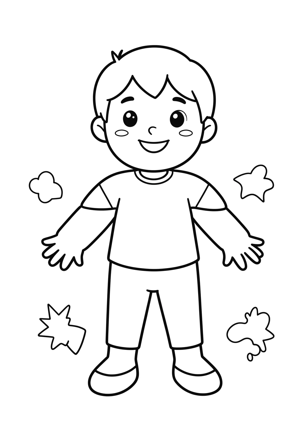 Ausmalbild Käse - einfaches Ausmalbild für Kinder aus der Kategorie Essen - kostenlos ausdrucken