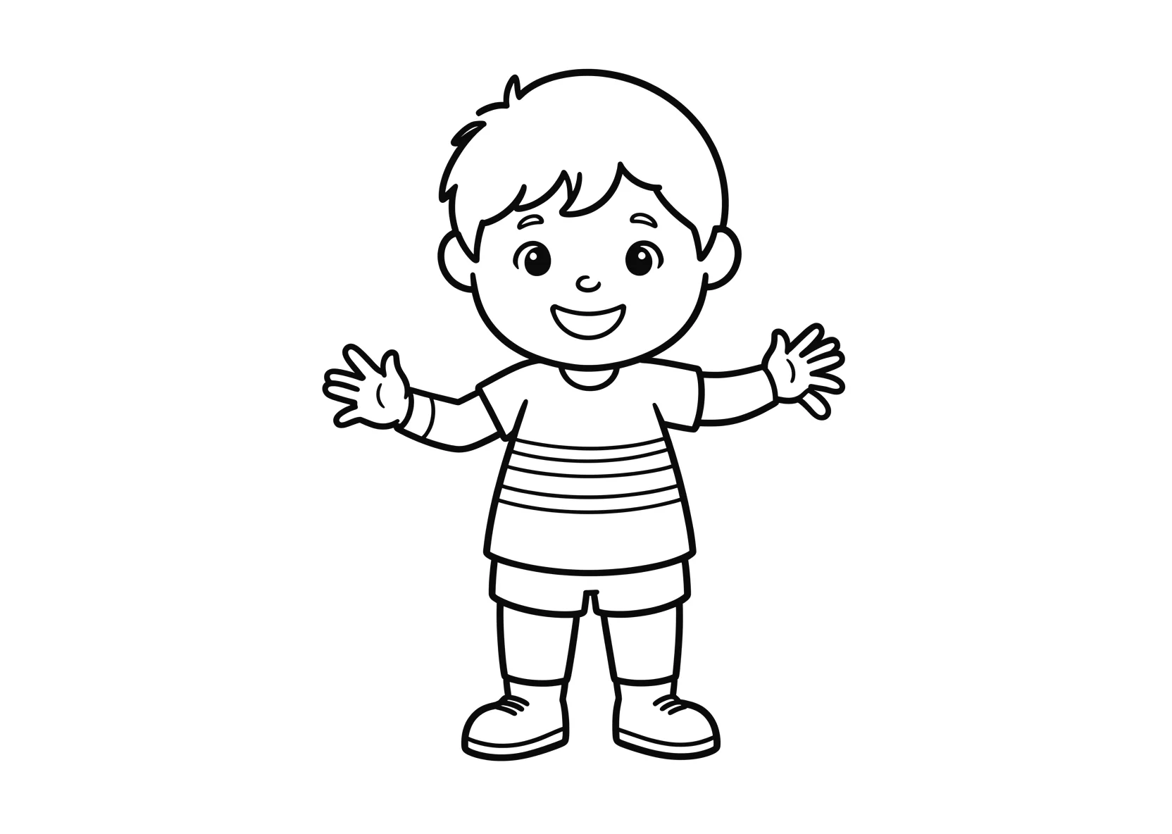 Ausmalbild Imker - einfaches Ausmalbild für Kinder aus der Kategorie Berufe - kostenlos ausdrucken