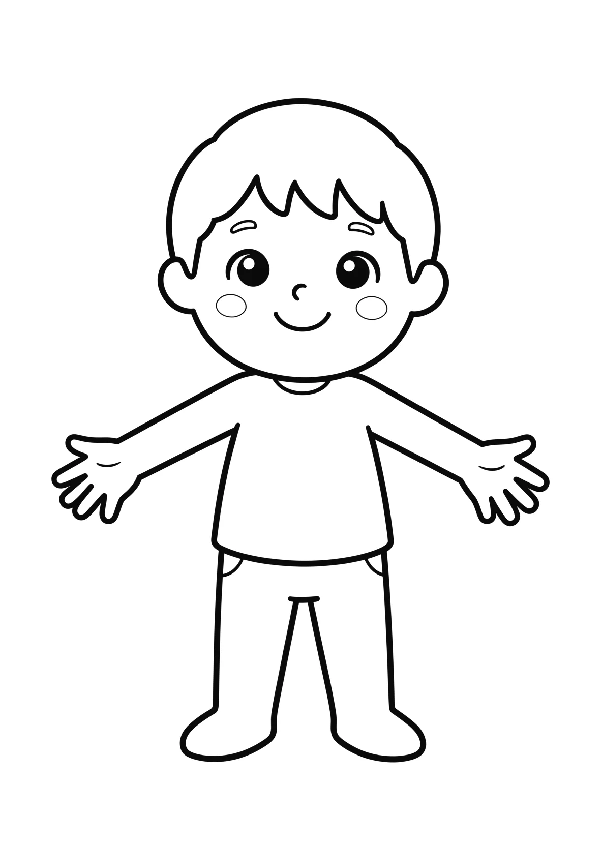 Ausmalbild Bonbon - einfaches Ausmalbild für Kinder aus der Kategorie Essen - kostenlos ausdrucken