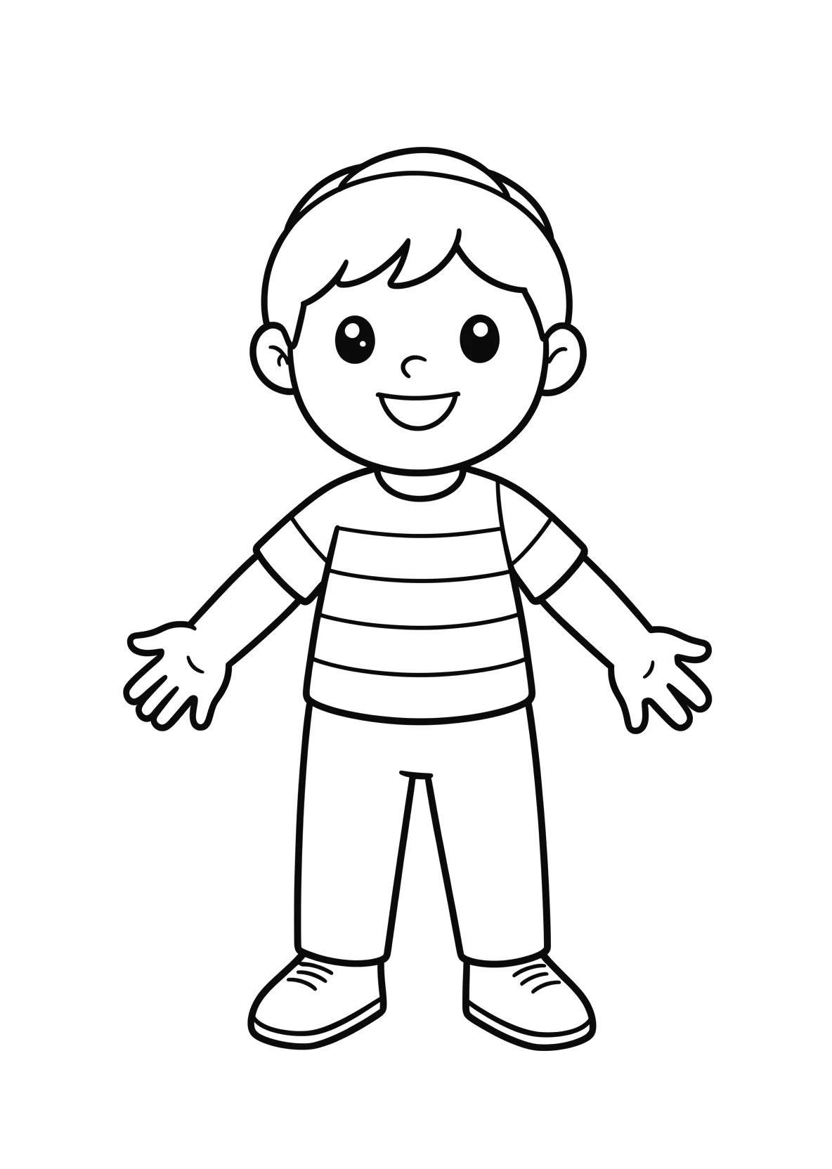 Ausmalbild Imker - einfaches Ausmalbild für Kinder aus der Kategorie Berufe - kostenlos ausdrucken