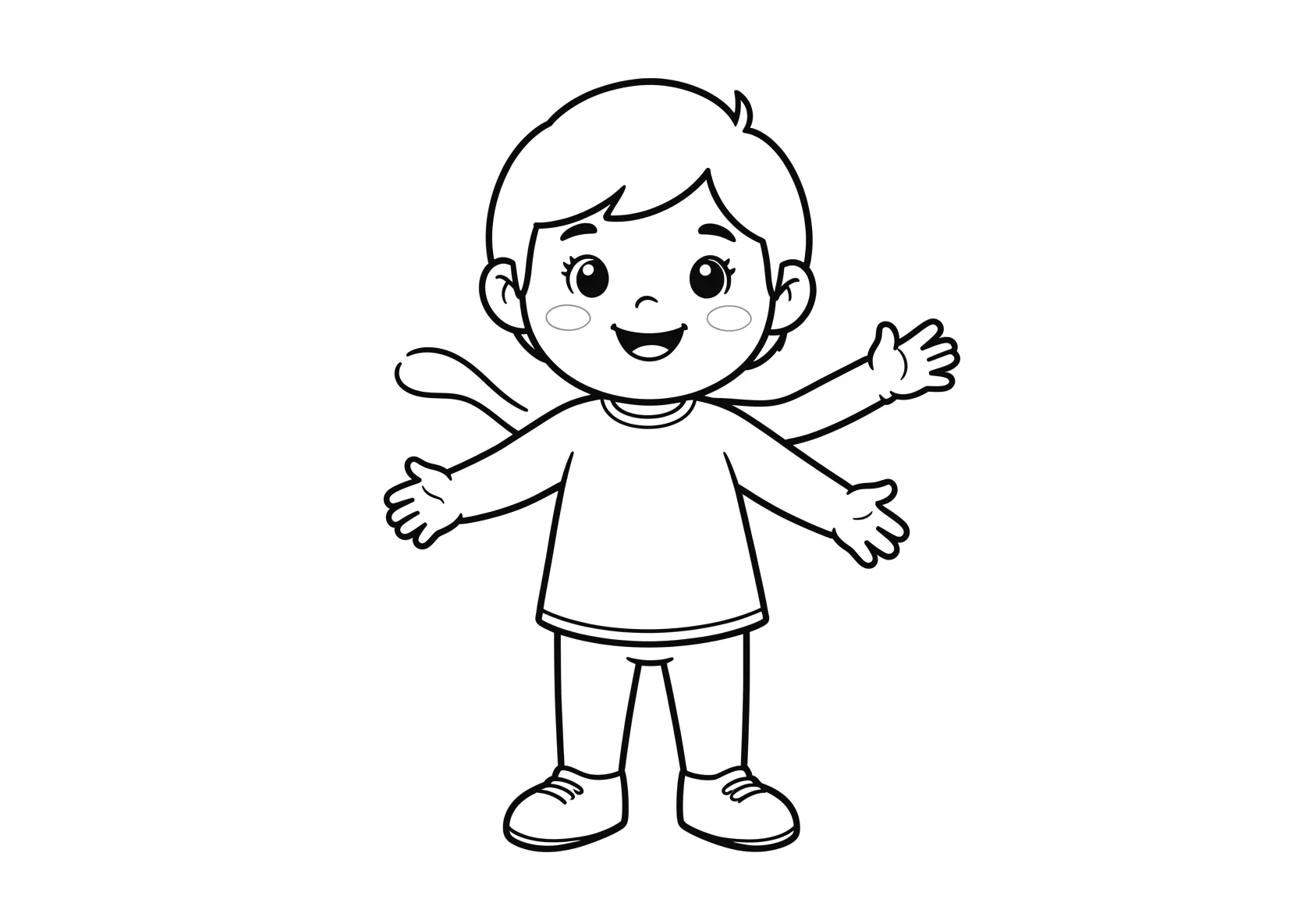 Ausmalbild Spaghetti - einfaches Ausmalbild für Kinder aus der Kategorie Essen - kostenlos ausdrucken