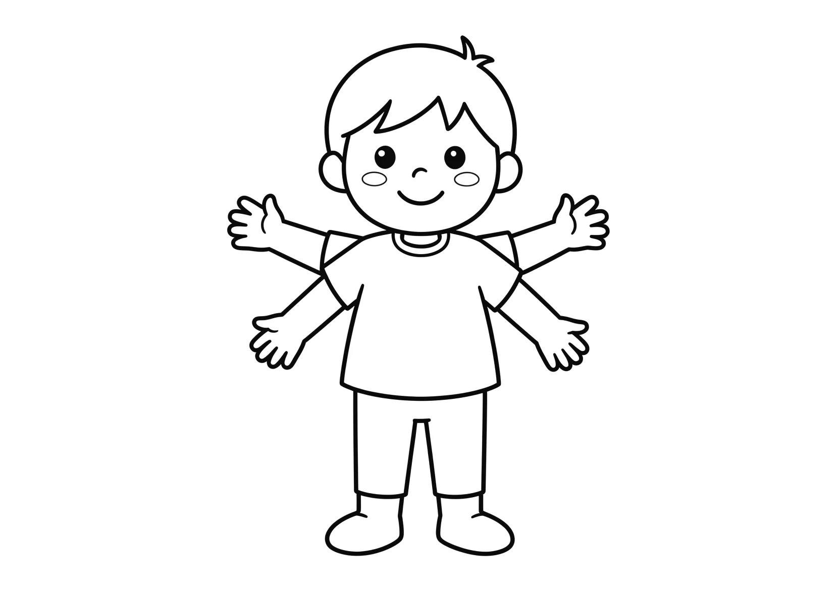 Ausmalbild Tee - einfaches Ausmalbild für Kinder aus der Kategorie Essen - kostenlos ausdrucken