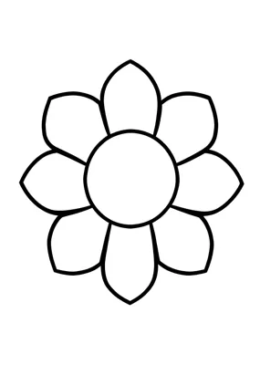 Klassisches Mandala Tropfen 8 - Kostenloses Ausmalbild zum Ausdrucken