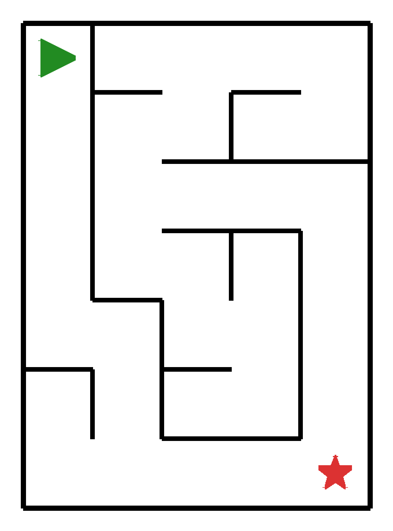 Labyrinth-Rätsel Labyrinth Labyrinth für Kleinkinder aus der Kategorie Denk- & Knobelspiele - kostenlos ausdrucken