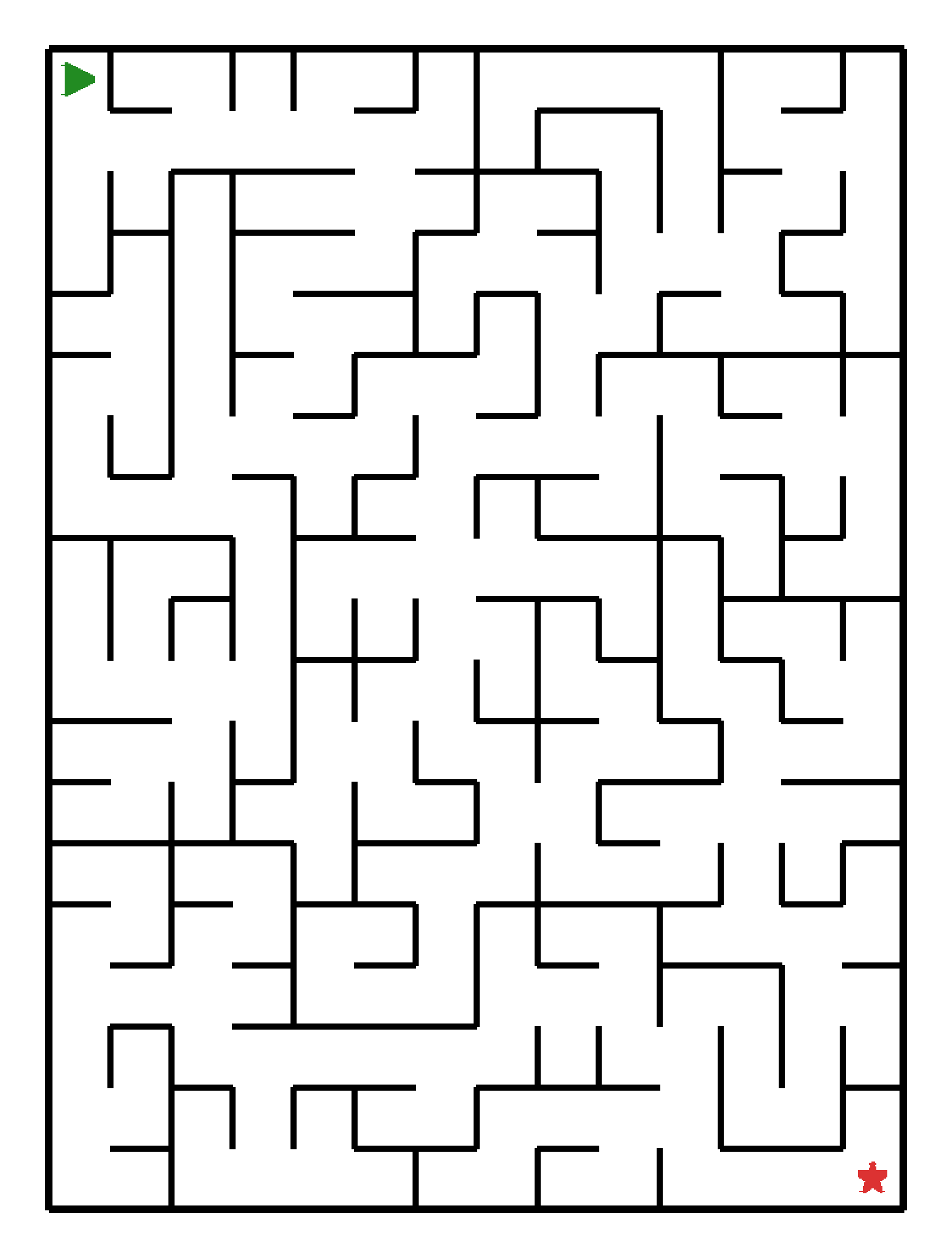 Labyrinth-Rätsel Labyrinth Labyrinth für Vorschulkinder aus der Kategorie Denk- & Knobelspiele - kostenlos ausdrucken