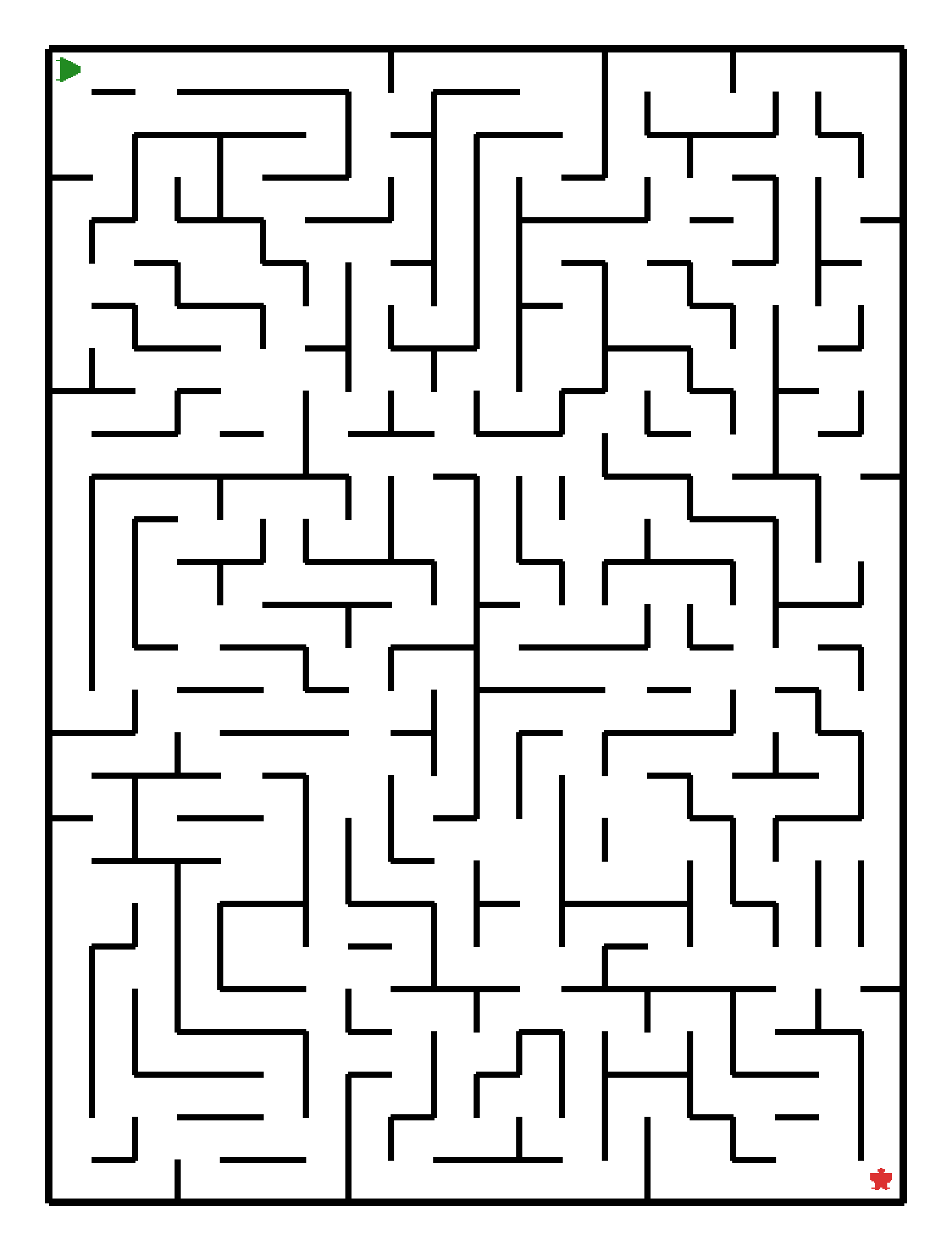 Labyrinth-Rätsel Labyrinth Labyrinth für Vorschulkinder aus der Kategorie Denk- & Knobelspiele - kostenlos ausdrucken