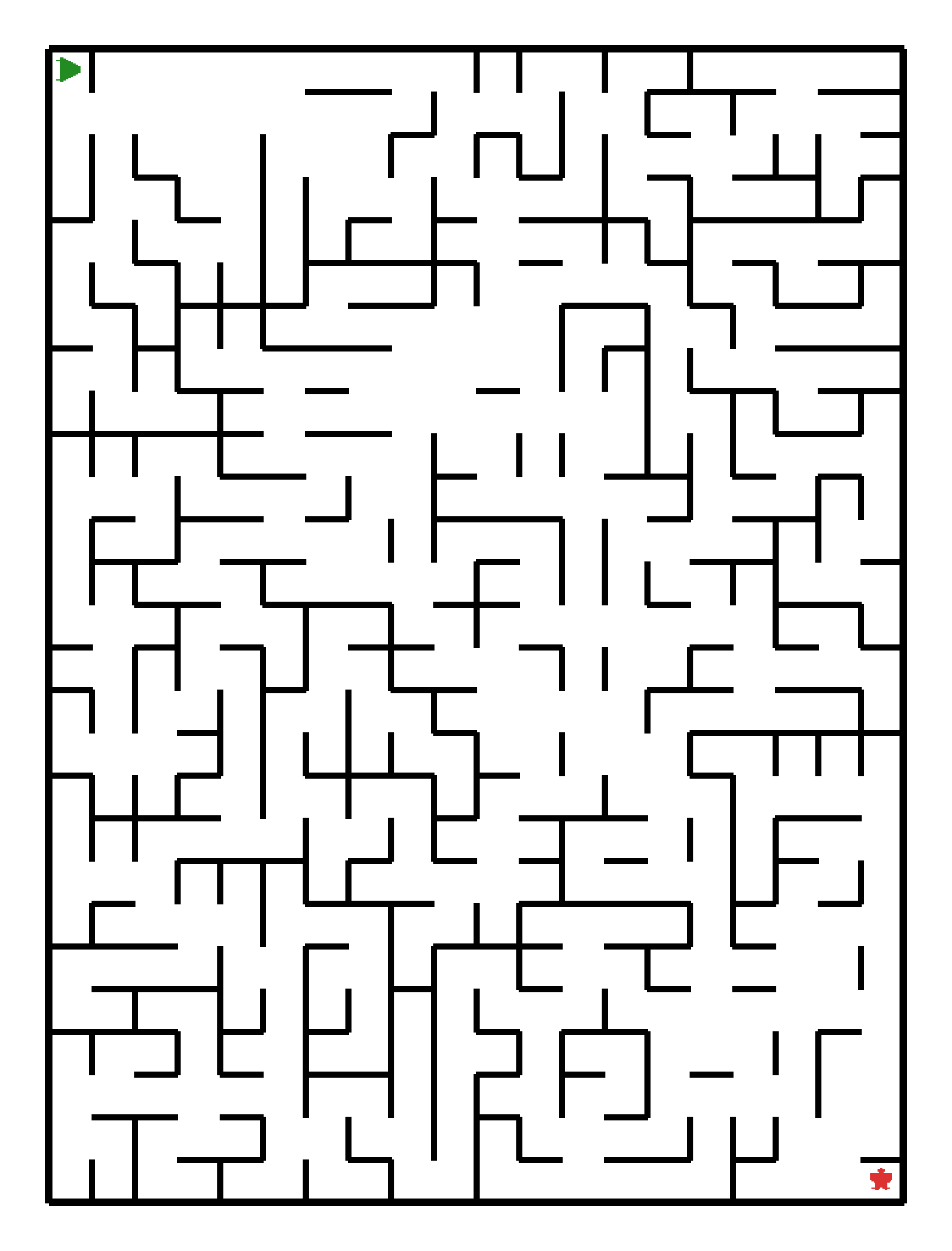 Labyrinth-Rätsel Labyrinth Labyrinth für Vorschulkinder aus der Kategorie Denk- & Knobelspiele - kostenlos ausdrucken