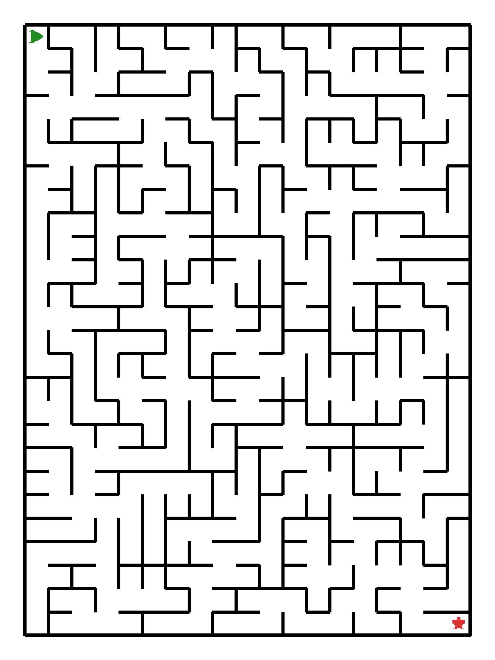 Labyrinth-Rätsel Labyrinth Labyrinth für Vorschulkinder aus der Kategorie Denk- & Knobelspiele - kostenlos ausdrucken