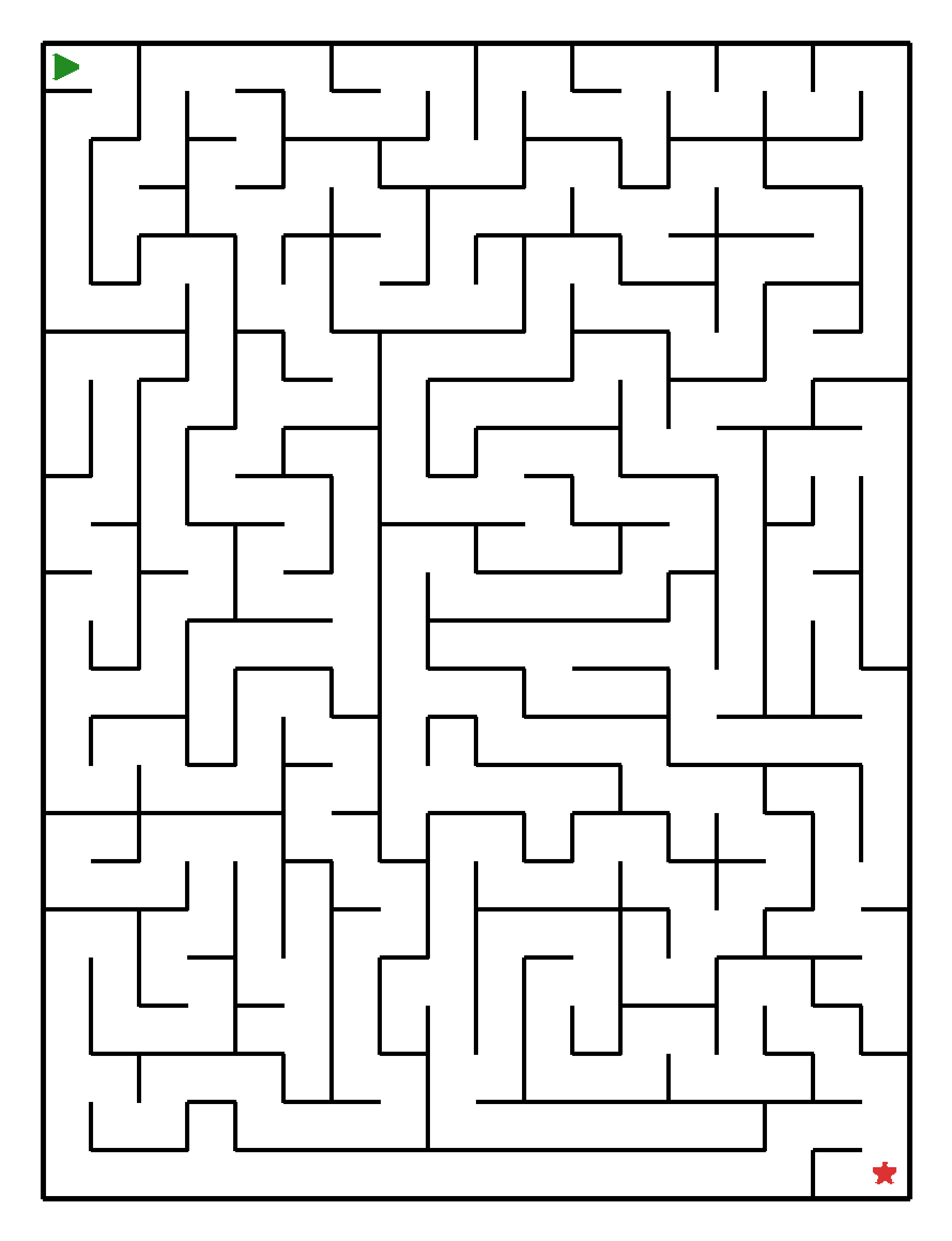 Labyrinth-Rätsel Labyrinth Labyrinth für Grundschulkinder aus der Kategorie Denk- & Knobelspiele - kostenlos ausdrucken