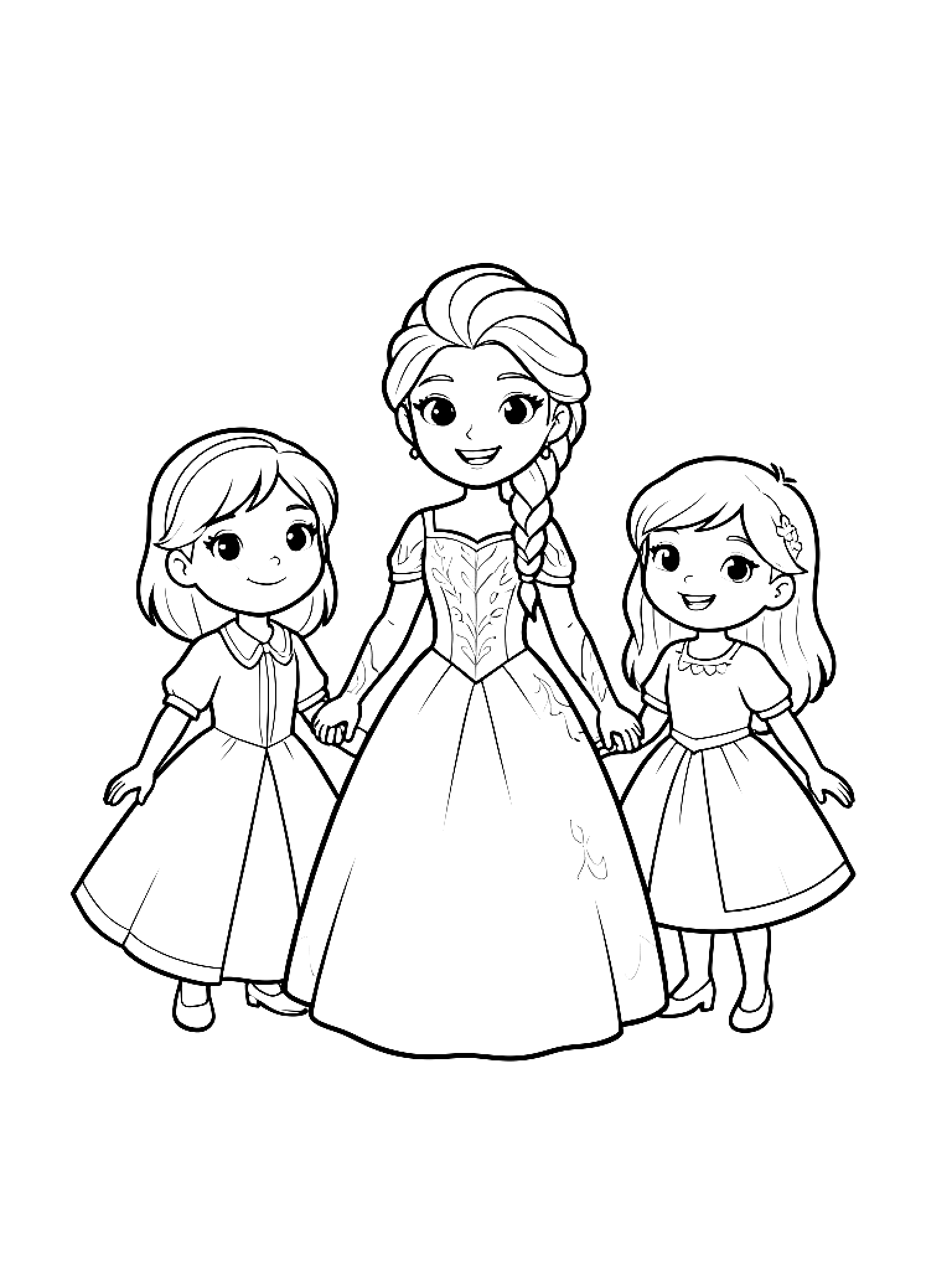 Ausmalbild Person Ausmalbild für Vorschulkinder aus der Kategorie Menschen & Berufe - kostenlos ausdrucken