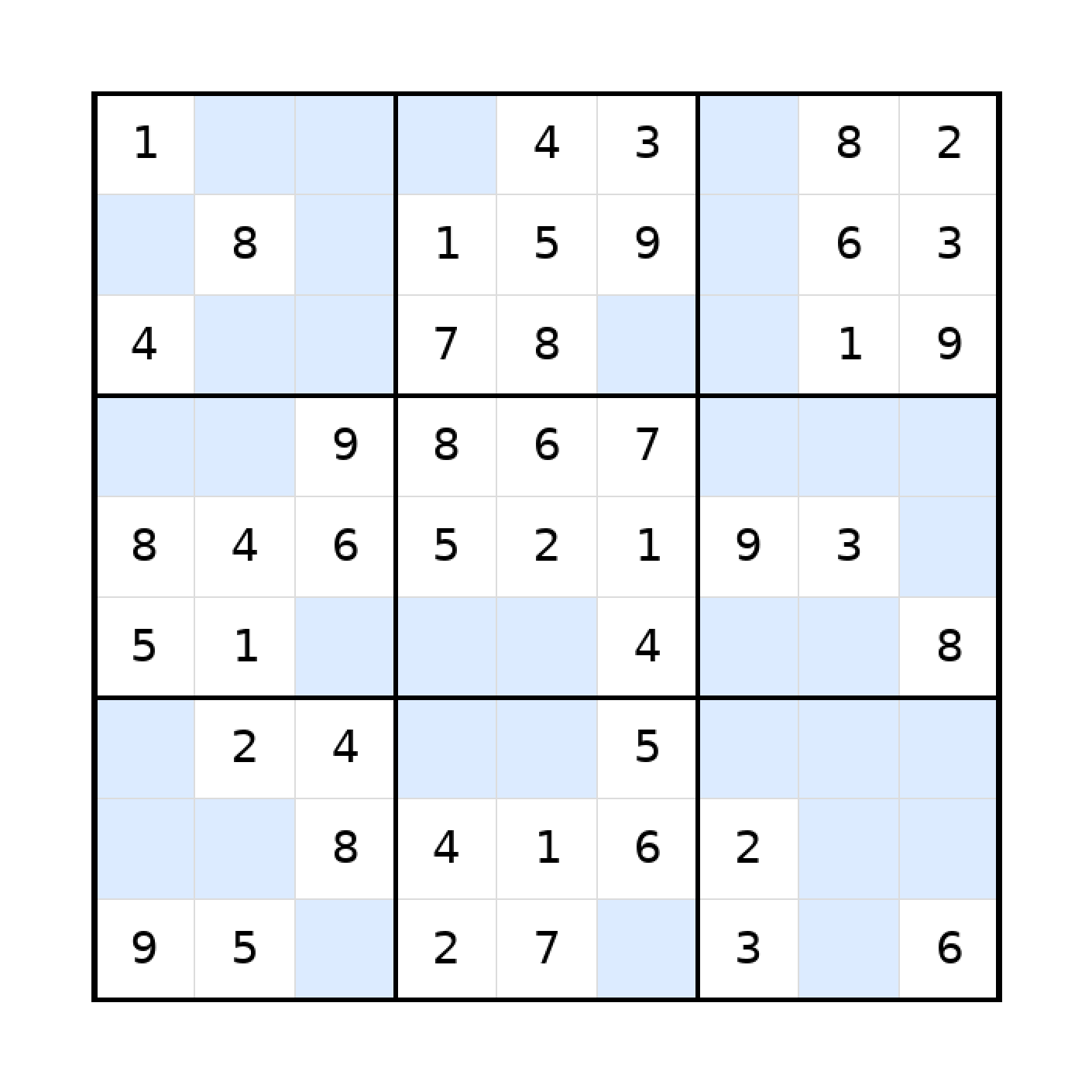 Sudoku-Rätsel Sudoku Sudoku für Teenager aus der Kategorie Denk- & Knobelspiele - kostenlos ausdrucken